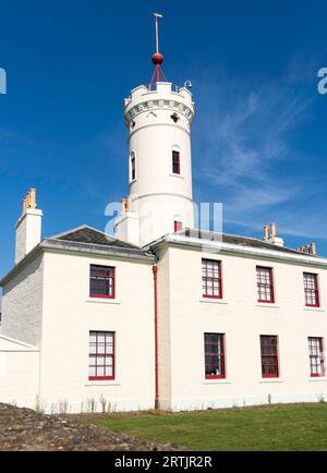 Arbroath Signal Tower Museum, Arbroath, Angus, Scozia, Regno Unito Foto Stock