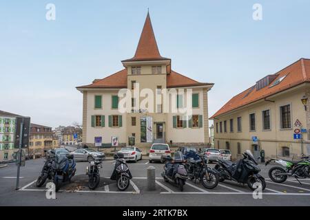 Museo del design contemporaneo e delle arti applicate - mudac - Losanna, Svizzera Foto Stock