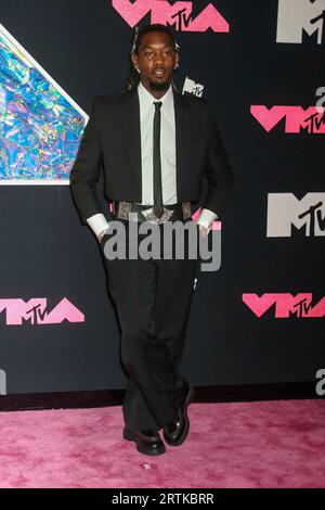 Offset arriva sul tappeto rosa degli MTV Video Music Awards 2023, VMA, al Prudential Center di Newark, New Jersey, USA, il 12 settembre 2023. Credito: Alleanza foto dpa/Alamy Live News Foto Stock