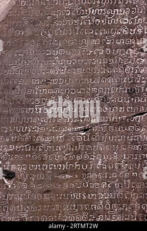 Museo Nazionale di Bangkok. Lingua thailandese. Sukhothai. xiv secolo. Thailandia. Foto Stock