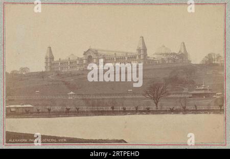 Alexandra Palace London Archive Photo, 1870 - 1881 Foto Stock