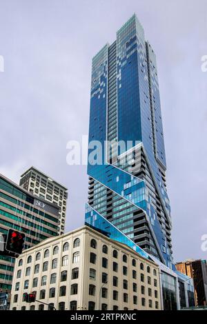 Pacifica, Central Business District, CBD, Auckland, North Island, nuova Zelanda Foto Stock