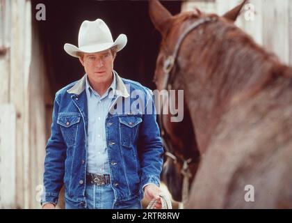 THE HORSE WHISPERER 1998 Buena Vista Distribution film con Robert Redford Foto Stock