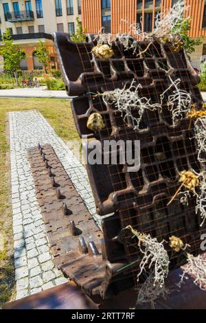 Monumento alla rivolta popolare Foto Stock