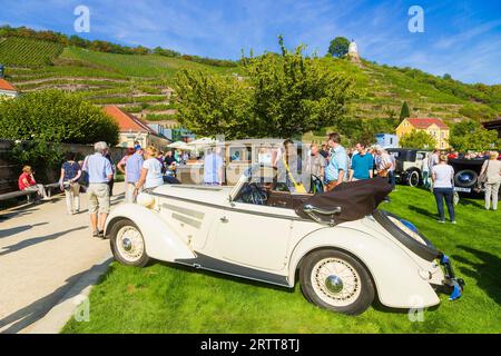 DEU Sachsen Radebeul (C Sylvio Dittrich +49 1772156417) Concours d'Elegance Hiker W 25 1937 la mostra di auto d'epoca delle annate 1900 - 1945 Foto Stock