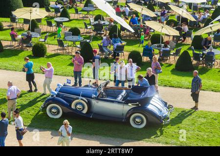 DEU Sachsen Radebeul (C Sylvio Dittrich +49 1772156417) Concours d'Elegance il salone delle auto d'epoca delle annate 1900 - 1945 automobilistico di prima classe Foto Stock