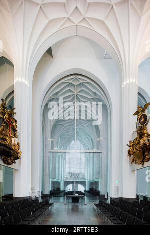 Lipsia Paulinum - sala delle assemblee e Chiesa Universitaria di San Pauli Foto Stock