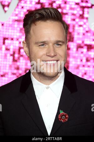 Londra, Regno Unito. 9 novembre 2017. Olly Murs partecipa all'ITV Gala al London Palladium di Londra. (Foto di Fred Duval/SOPA Images/Sipa USA) credito: SIPA USA/Alamy Live News Foto Stock