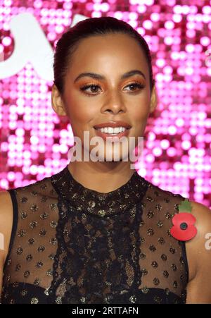 Londra, Regno Unito. 9 novembre 2017. Rochelle Humes partecipa all'ITV Gala al London Palladium di Londra. (Foto di Fred Duval/SOPA Images/Sipa USA) credito: SIPA USA/Alamy Live News Foto Stock