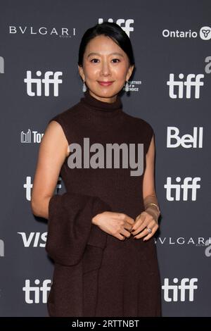 Toronto, Canada. 14 settembre 2023. Kim Hee-ae partecipa alla premiere di "A Normal Family" durante il Toronto International Film Festival (TIFF) 2023 presso Roy Thomson Hall. Credito: SOPA Images Limited/Alamy Live News Foto Stock