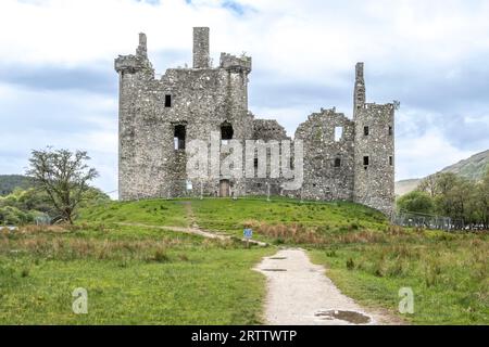 Castello di Kilchurn nelle Highlands centrali della Scozia Foto Stock