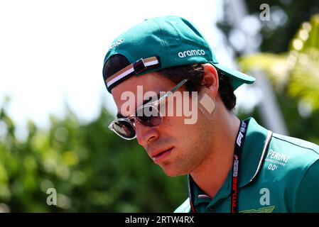 Singapore, Singapore. 15 settembre 2023. Lance Walk (CDN) Aston Martin F1 Team. Formula 1 World Championship, Rd 16, Gran Premio di Singapore, venerdì 15 settembre 2023. Circuito di Marina Bay Street, Singapore. Crediti: James Moy/Alamy Live News Foto Stock