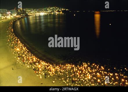 Rituali sciamanisti nel capodanno lunare Foto Stock