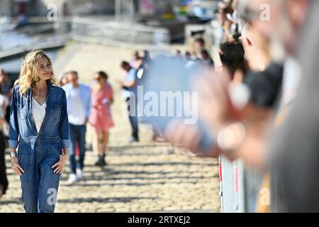 La Rochelle, Francia. 15 settembre 2023. Partecipa al 25° Festival di la Rochelle Fiction il 15 settembre 2023 a la Rochelle, in Francia. Foto di Franck Castel/ABACAPRESS.COM Credit: Abaca Press/Alamy Live News Foto Stock