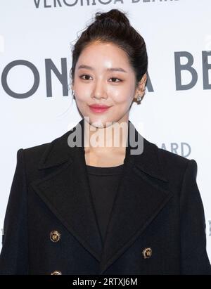 15 settembre 2023 – Seul, Corea del Sud: L'attrice sudcoreana Cha Joo-Young, partecipa a un Photo call per il Veronica Beard Photocall Event a Seul, Corea del Sud, il 15 settembre 2023. (Foto di: Lee Young-ho/Sipa USA) Foto Stock