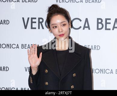 15 settembre 2023 – Seul, Corea del Sud: L'attrice sudcoreana Cha Joo-Young, partecipa a un Photo call per il Veronica Beard Photocall Event a Seul, Corea del Sud, il 15 settembre 2023. (Foto di: Lee Young-ho/Sipa USA) Foto Stock