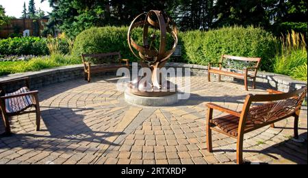 Dorothy Harvie Gardens Calgary Zoo Alberta Foto Stock