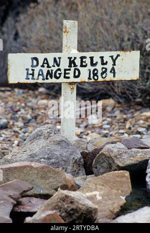 Boot Hill Cemetery grave, Boot Hill Graveyard Park, Tombstone, Arizona Foto Stock