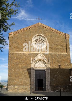 Chiesa di Sant'Agostino, Montalcino Foto Stock