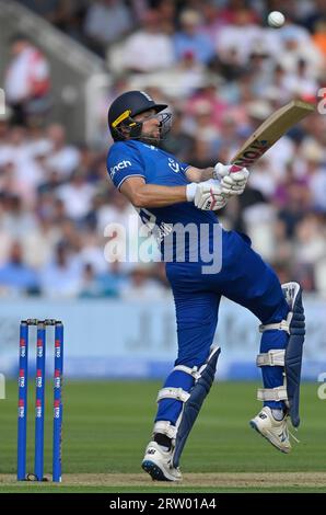 Londra INGHILTERRA - 15 settembre 2023 : Dawid Malan d' Inghilterra durante il quarto incontro internazionale della Metro Bank One Day tra Inghilterra e nuova Zelanda al Lord's Cricket Ground . Londra Foto Stock