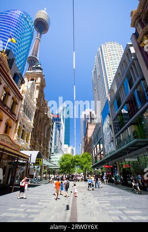 Sydney, Australia, 8 febbraio, The Strand Arcade nel bel mezzo di una giornata intensa nel CBD di Sydney l'8 febbraio 2015 Foto Stock