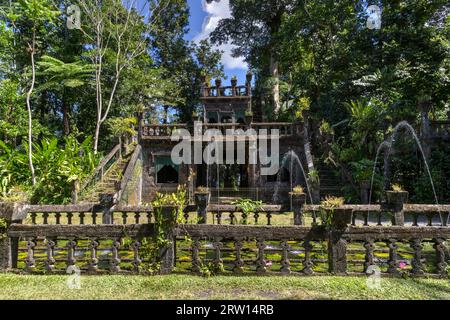 MENA Creek, Australia, 5 maggio 2015: Il castello a Paronella Park nel Queensland, Australia Foto Stock