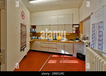 Peterhead Prison Museum Aberdeenshire Scozia la farmacia Foto Stock