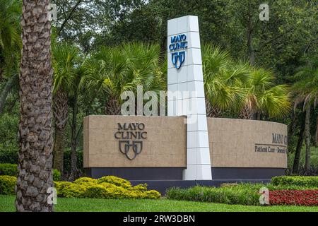 Mayo Clinic a Jacksonville, Florida. (USA) Foto Stock