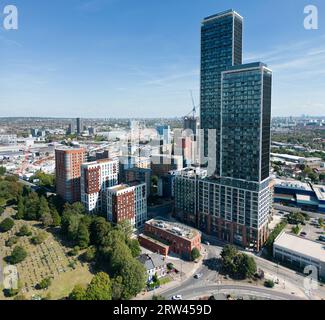 North Acton fa parte di Acton nella parte ovest di Londra, ed è all'interno del London Borough of Ealing Foto Stock