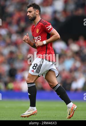 MANCHESTER, REGNO UNITO. 16 settembre 2023. Durante la partita di Premier League al VECCHIO TRAFFORD, MANCHESTER. Il credito fotografico dovrebbe leggere: Gary Oakley/Sportimage Credit: Sportimage Ltd/Alamy Live News Foto Stock