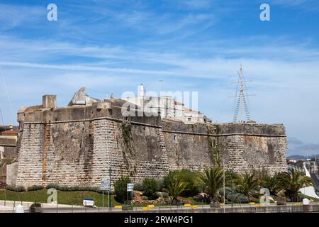 La Cidadela, la fortezza di Nossa Senhora da Luz a Cascais, Portogallo Foto Stock