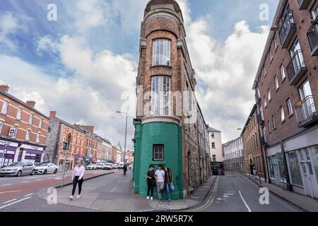 Edificio stretto, Cork, Irlanda, Regno Unito Foto Stock