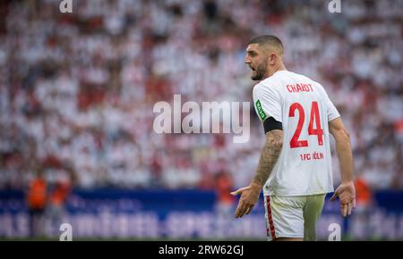 Colonia, Germania. 16 settembre 2023. Julian Chabot (Köln) 1. FC Köln - TSG 1899 Hoffenheim 16.09.2023 Copyright (nur für journalistische Zwecke) di : Foto Stock