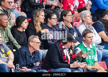 Rotterdam, Paesi Bassi. 17 settembre 2023. Rotterdam - Pia Rijsdijk durante la partita tra Feyenoord V1 contro fortuna Sittard V1 a Nieuw Varkenoord il 17 settembre 2023 a Rotterdam, Paesi Bassi. Credito: Immagini da Box a Box/Alamy Live News Foto Stock