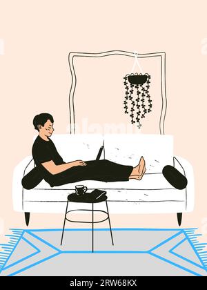 Lavoro da casa Foto Stock