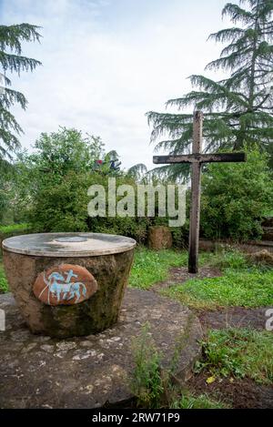 11 novembre 2022 a Roma, Italia - la Chiesa all'aperto presso il Santuario della Madonna del Divino amore Foto Stock