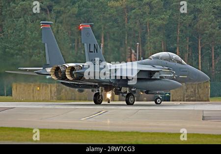 00-3001, Boeing F-15E, Strike Eagle, United States Air Force Foto Stock