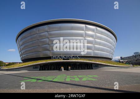 L'arena Hydro all'interno dello Scottish Event Campus di Glasgow, Scozia Foto Stock