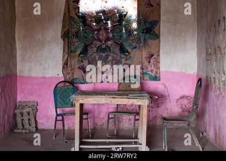 Dhaaba o hotel in zona rurale Foto Stock