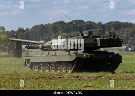 Leopard 2A7V Tank ai NATO Days 2023 a Ostrava, Repubblica Ceca Foto Stock