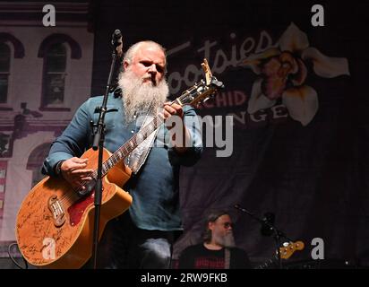 Nashville, Stati Uniti. 17 settembre 2023. Jamey Johnson sul palco del Tootsie's Orchid Lounge Annual Birthday Bash tenutosi a Broadway a Nashville, Tennessee. © Tammie Arroyo/AFF-USA.com credito: AFF/Alamy Live News Foto Stock