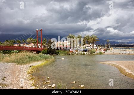 Spagna, Marbella, località turistica sulla Costa del Sol, Green River (Spagnolo: Rio Verde) Foto Stock