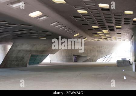 Phaeno, Experimental Landscape, Wolfsburg, Germania, Phaeno Science Center, Wolfsburg, Germania Foto Stock