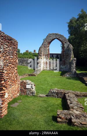 Abbazia di St Augustines, monastero benedettino a Canterbury, Regno Unito Foto Stock