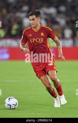 Stadio Olimpico, Roma, Italia. 17 settembre 2023. Serie A Football; Roma vs Empoli; Paulo Dybala di AS Roma Credit: Action Plus Sports/Alamy Live News Foto Stock