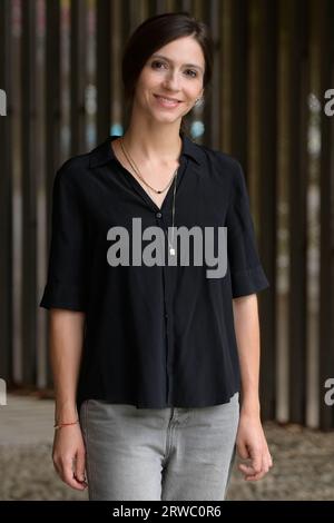 Roma, Italia. 18 settembre 2023. Giulia Steigerwalt partecipa al photocall della proposta autunnale di Rai per cinema tv e serie presso il centro Rai Viale Mazzini. Credito: SOPA Images Limited/Alamy Live News Foto Stock