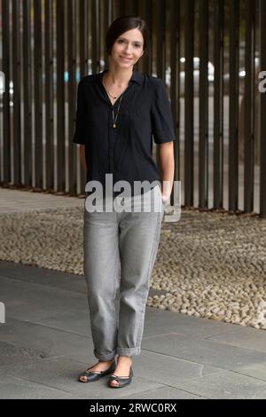 Roma, Italia. 18 settembre 2023. Giulia Steigerwalt partecipa al photocall della proposta autunnale di Rai per cinema tv e serie presso il centro Rai Viale Mazzini. Credito: SOPA Images Limited/Alamy Live News Foto Stock