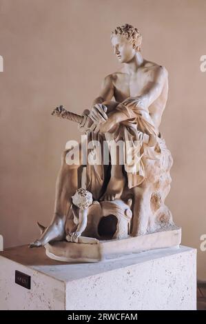 Roma, Italia, 24 agosto 2008: God Ares. Altemps Palace Foto Stock