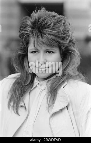 LONDRA, REGNO UNITO. 10 ottobre 1986: L'attrice/cantante Pia Zadora a Londra per promuovere il suo album "i Am What i Am". Foto del file © Paul Smith/Featureflash Foto Stock