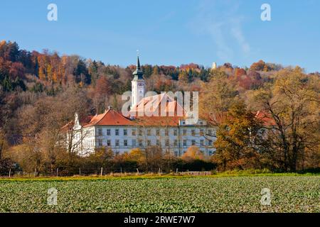 Kloster Schaeftlarn, Bayern, Deutschland, Schaeftlarn Abbey, Baviera, Germania Foto Stock